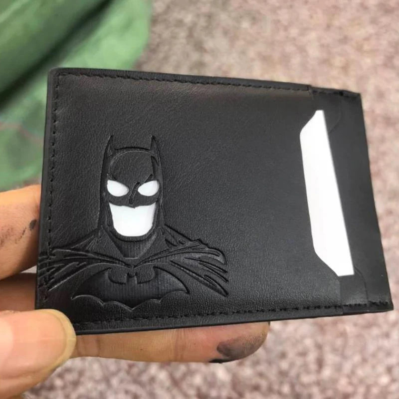 Bat Mask Card Holder Wallet