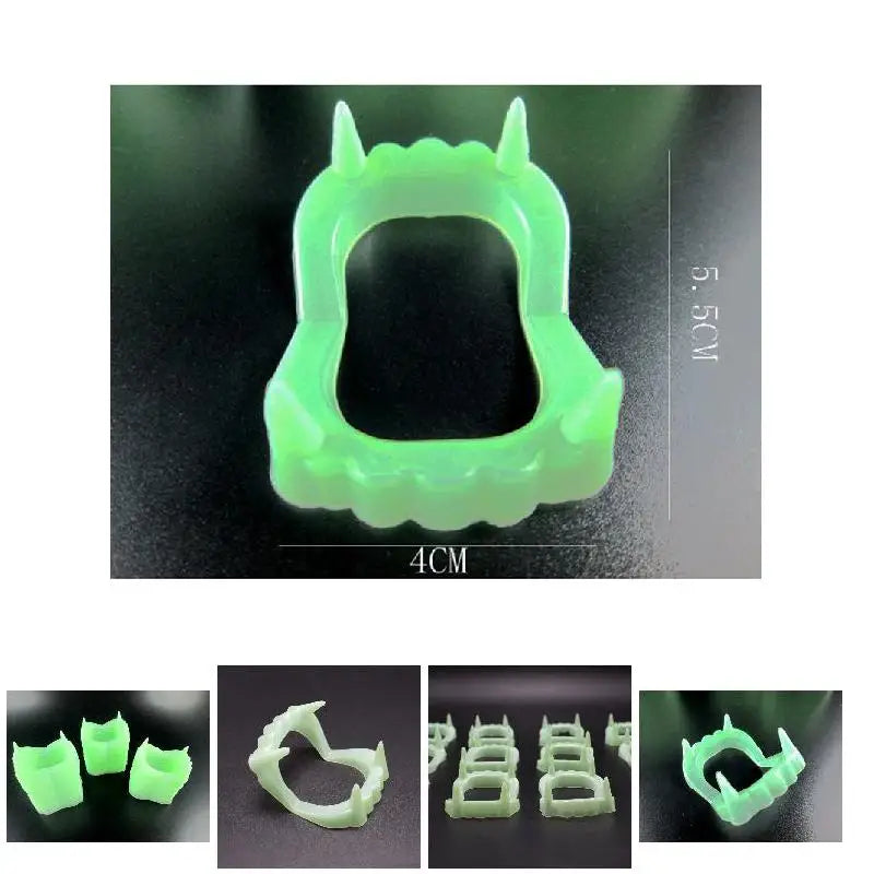 Glow-In-Dark Vampire Fake Teeth
