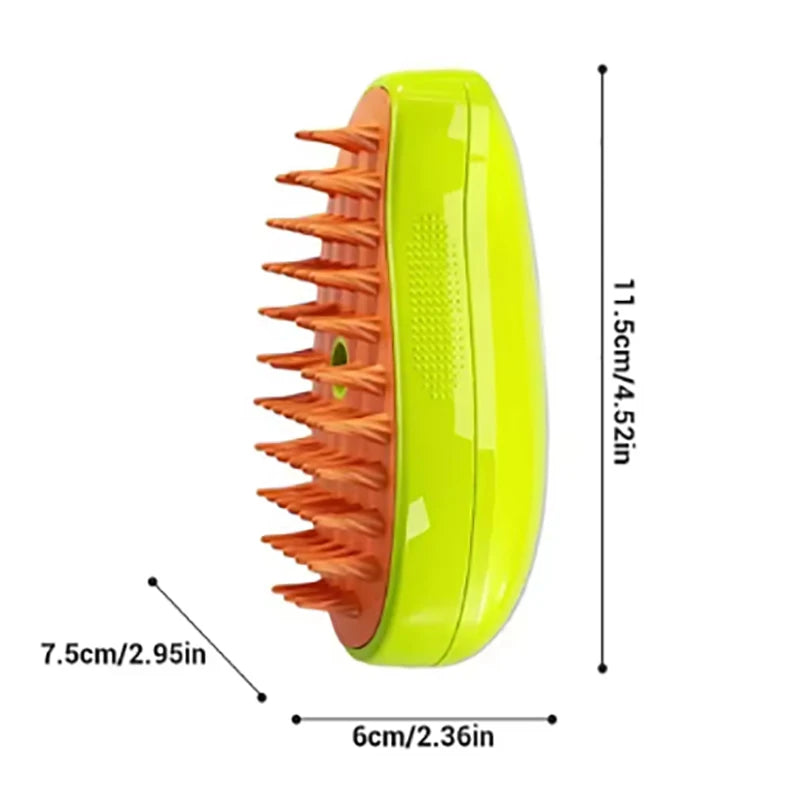 3-In-1 Steam Pet Hair Brush