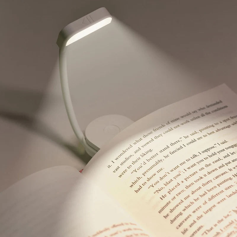 USB Rechargeable Clip-On Book Light