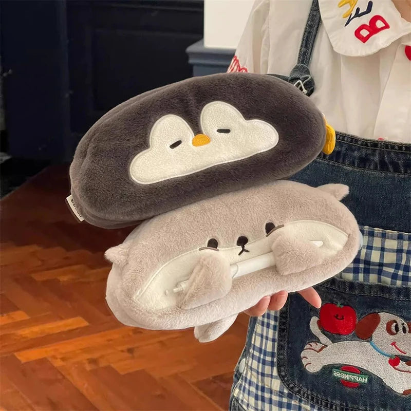 Plush Animal Pencil Case