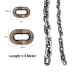 Lightweight Simulated Dog Chain Leash