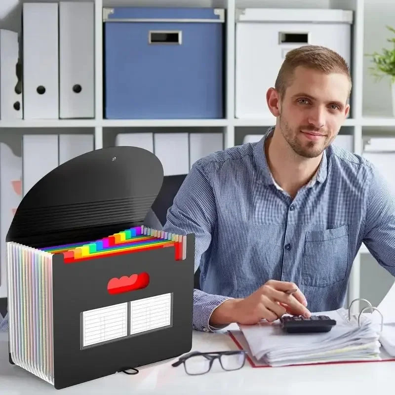 Expanding Accordion File Organizer