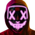 LED Light-Up Halloween Mask