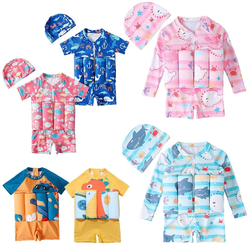Kids Buoyancy Swim Rash Guard