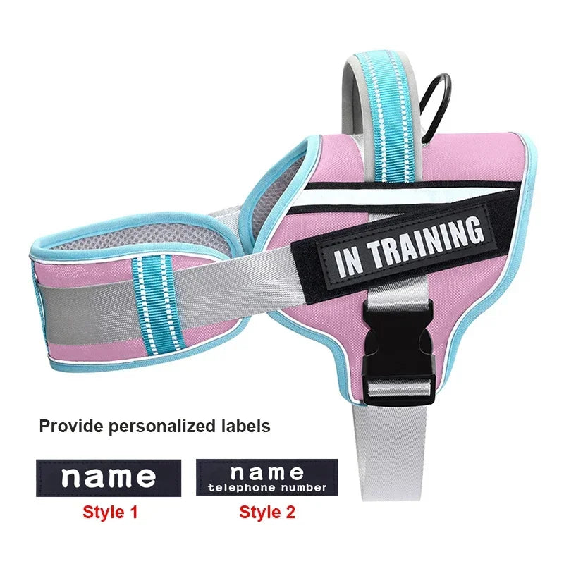 No-Pull Reflective Dog Harness