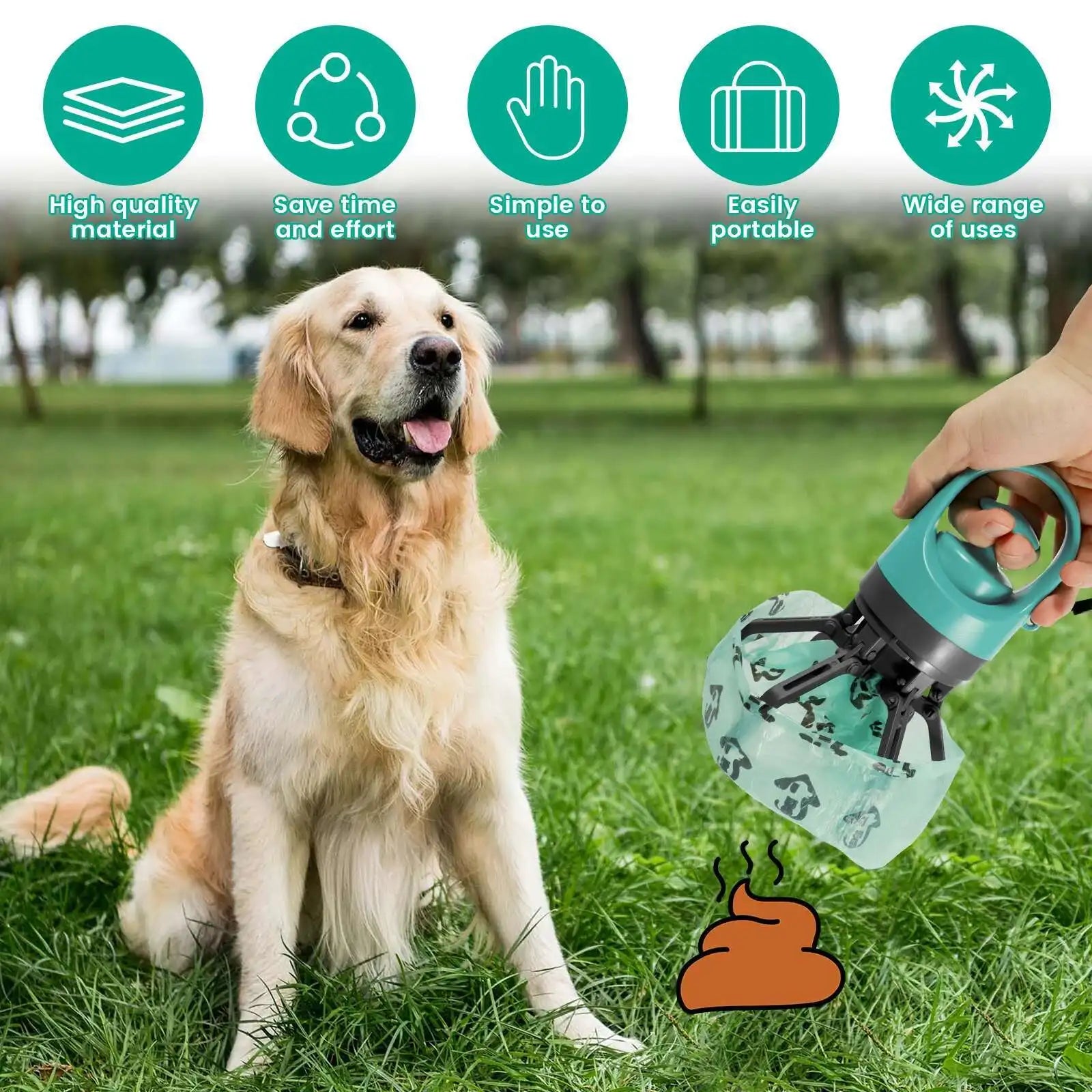 No-Touch Dog Pooper Scooper