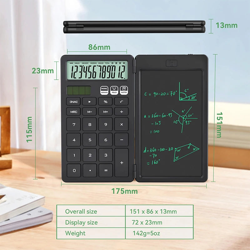 Calculator With Built-In Notepad