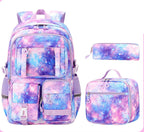 Girls School Backpack Three-Piece Set