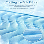 Cooling Cat Mat Summer Pad Mat For Dogs Cat Ice Silk Blanket Sofa Breathable Pet Dog Bed Summer Washable For Small Large Dog Cat