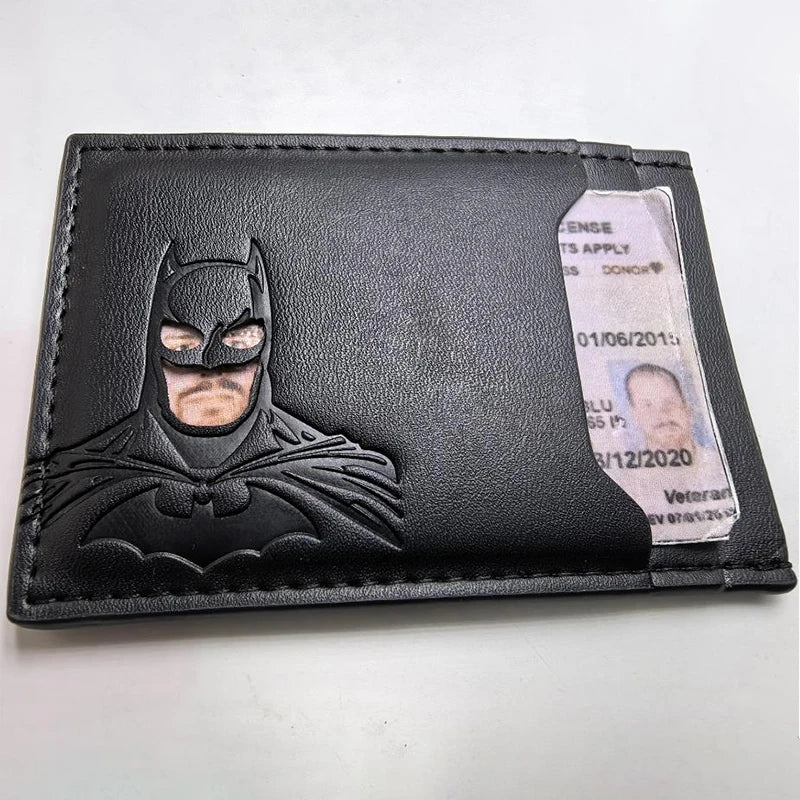 Bat Mask Card Holder Wallet