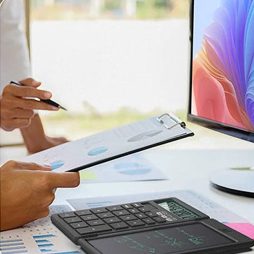 Calculator With Built-In Notepad