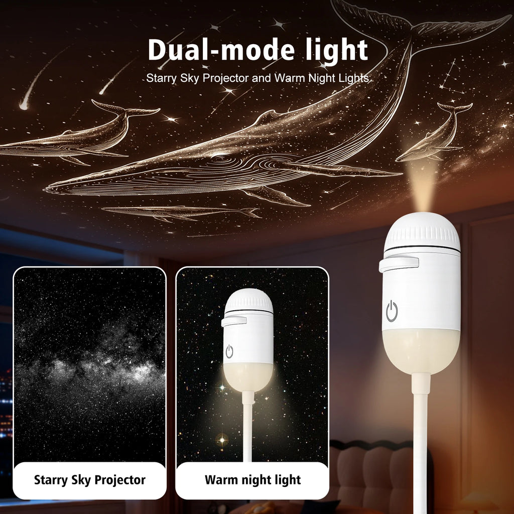 2-In-1 USB Ambient Projector Light