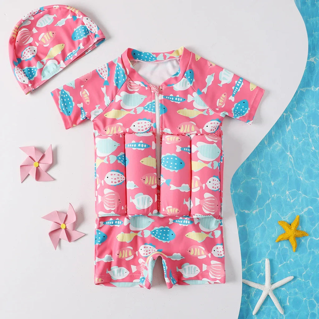 Kids Buoyancy Swim Rash Guard