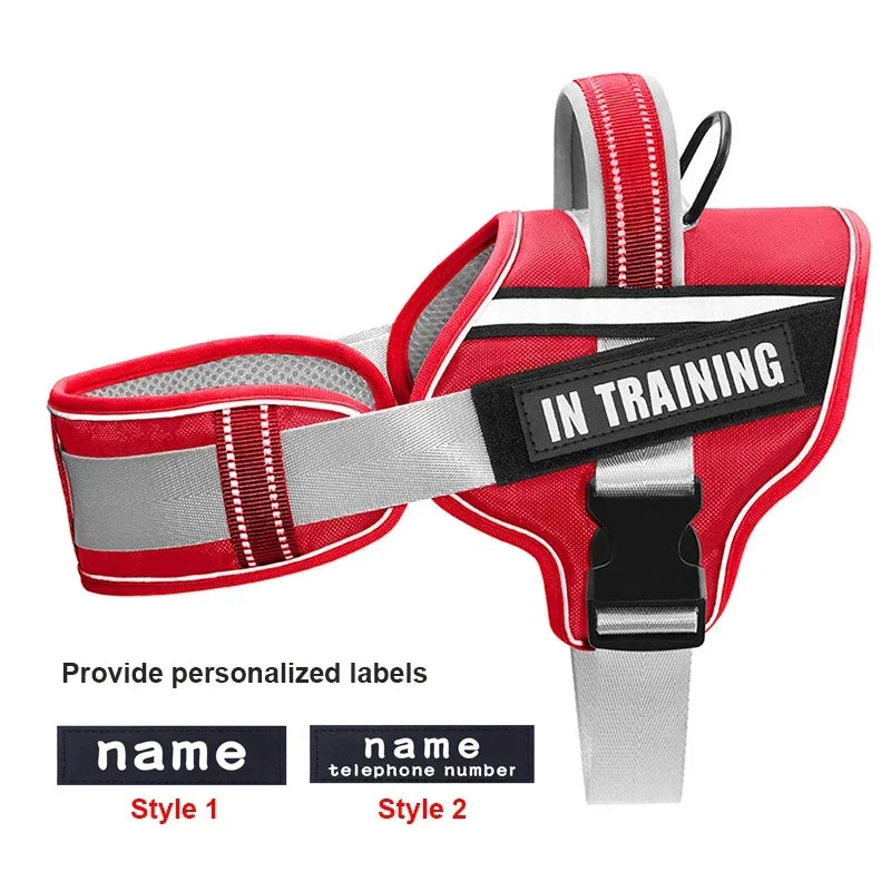 No-Pull Reflective Dog Harness