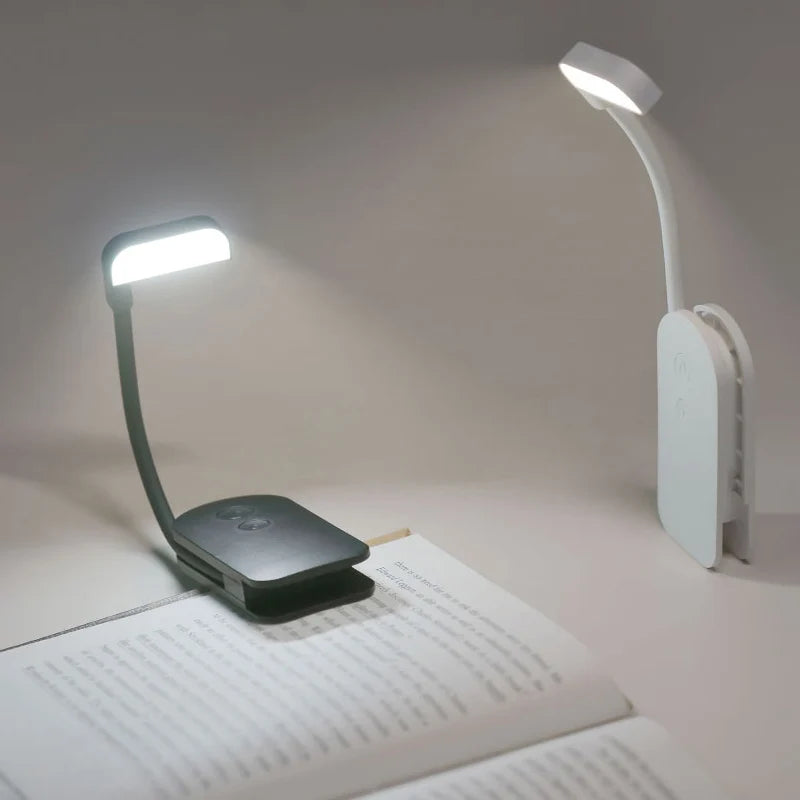 USB Rechargeable Clip-On Book Light