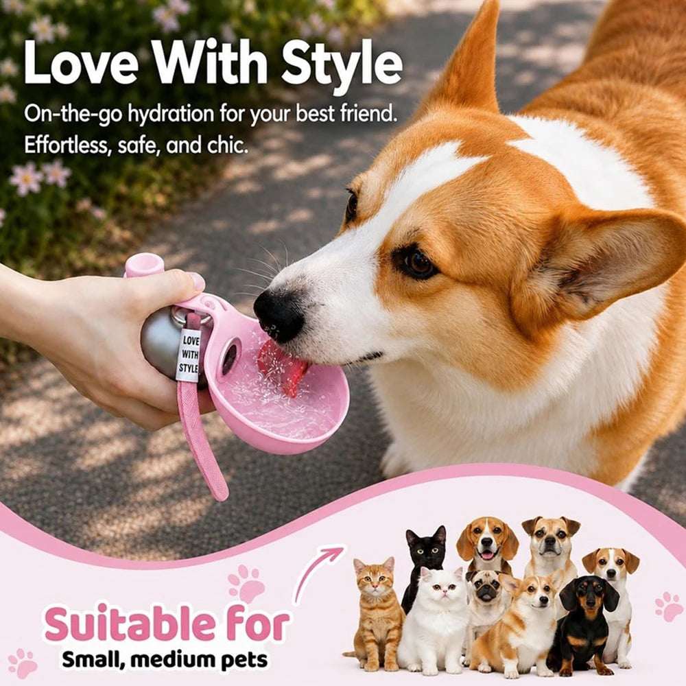 Portable Pet Travel Water Bottle