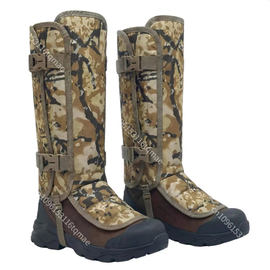 Camouflage Snake Bite Leg Gaiters