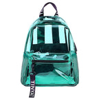 Heavy-Duty Transparent School Backpack