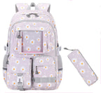 Girls School Backpack Three-Piece Set