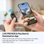 Pocket 4K Magnetic Vlog Camera