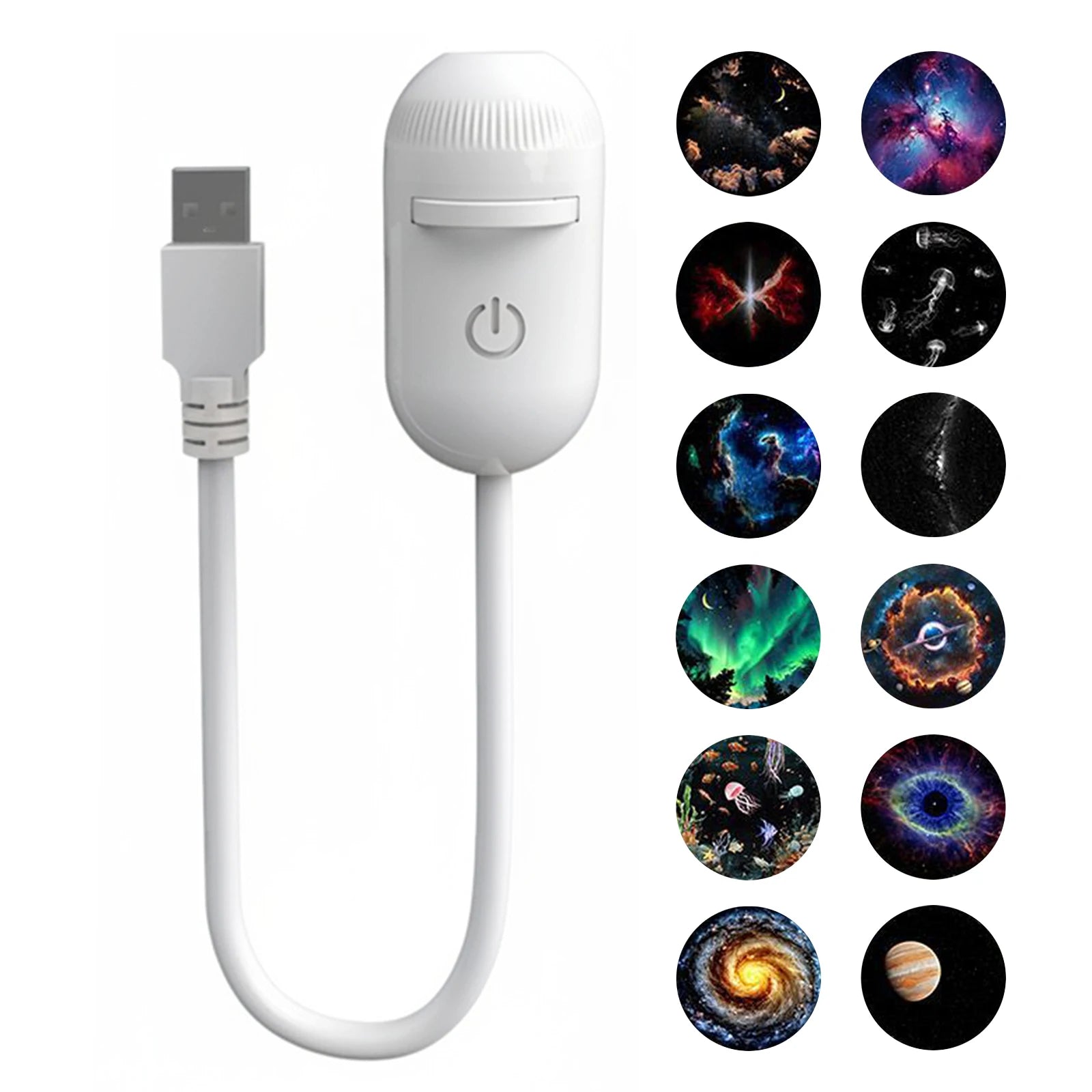 2-In-1 USB Ambient Projector Light