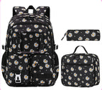 Girls School Backpack Three-Piece Set