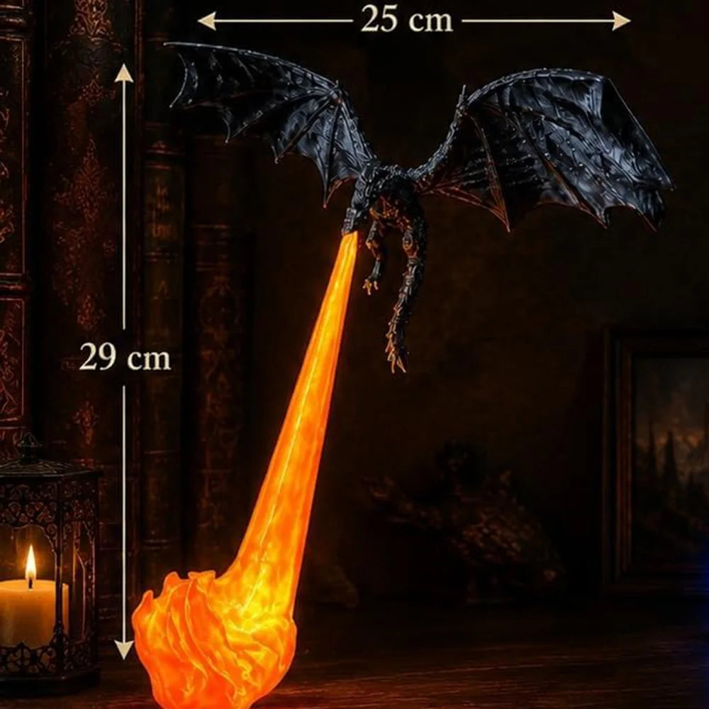 3D Printed Dragon Nook Light