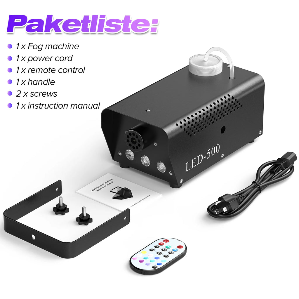 Wireless Fog Machine With LED