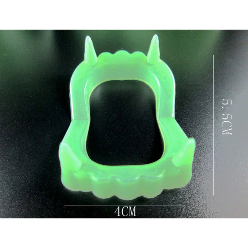 Glow-In-Dark Vampire Fake Teeth