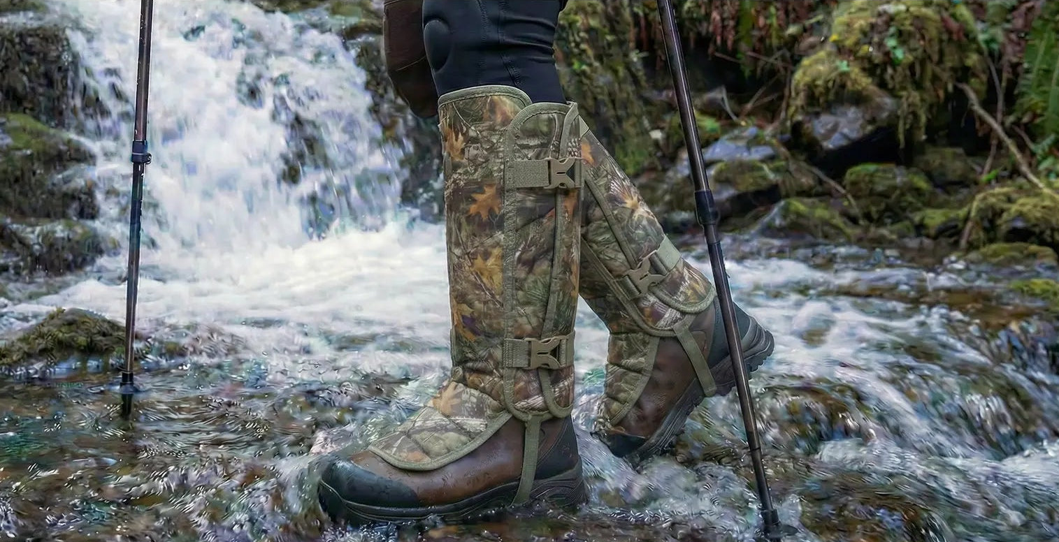 Camouflage Snake Bite Leg Gaiters