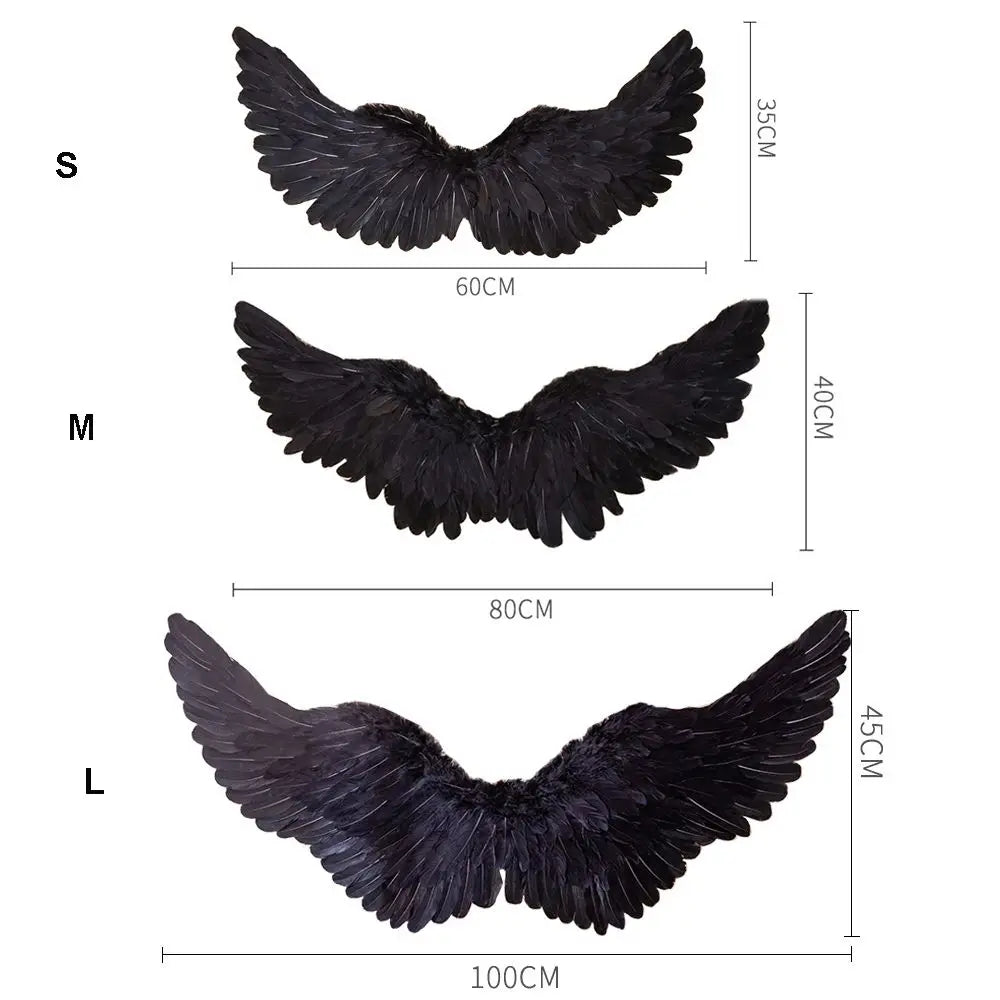 Feather Angel Costume Wings