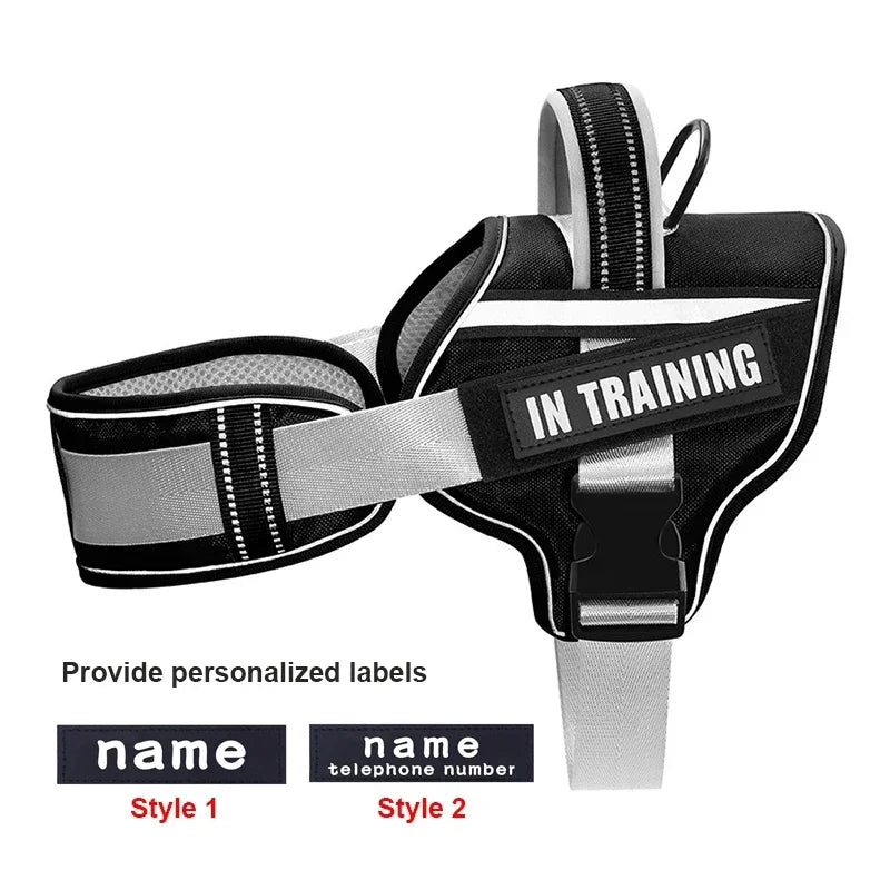 No-Pull Reflective Dog Harness