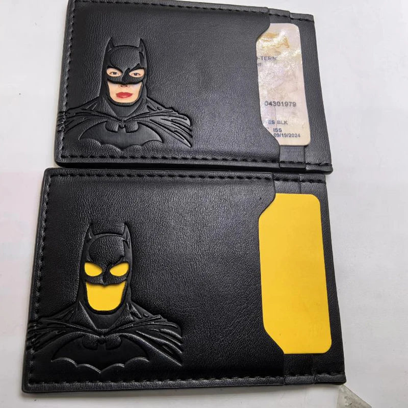 Bat Mask Card Holder Wallet