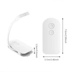 USB Rechargeable Clip-On Book Light