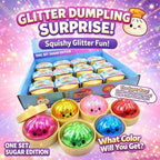 Viral Dumpling Squishy – Cute Slow-Rising Stress Relief Fidget Toy