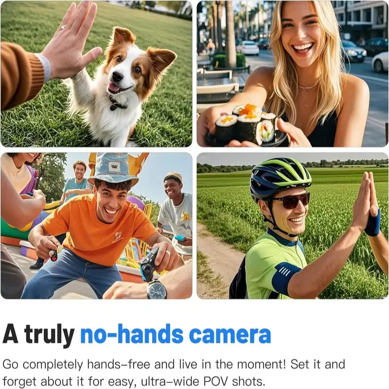 Pocket 4K Magnetic Vlog Camera