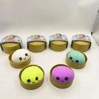 Viral Dumpling Squishy – Cute Slow-Rising Stress Relief Fidget Toy