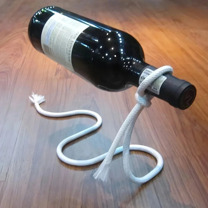 Suspended Snake Wine Bottle Rack