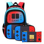Game Console Print Backpack Set