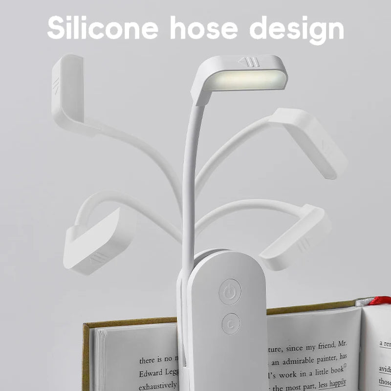 USB Rechargeable Clip-On Book Light