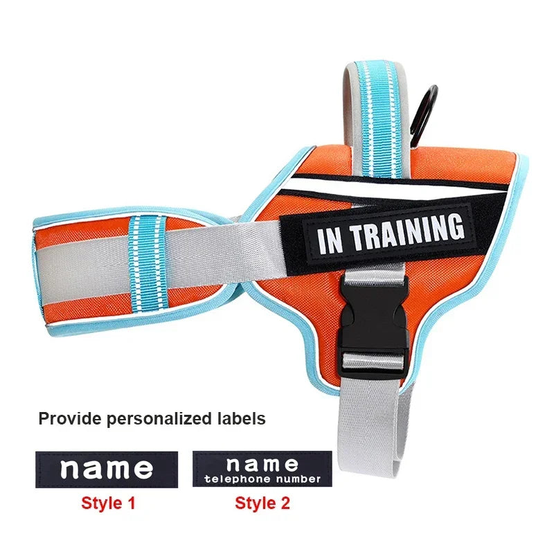 No-Pull Reflective Dog Harness