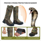 Camouflage Snake Bite Leg Gaiters