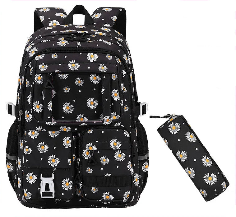 Girls School Backpack Three-Piece Set