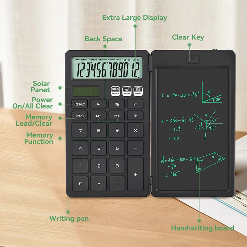 Calculator With Built-In Notepad