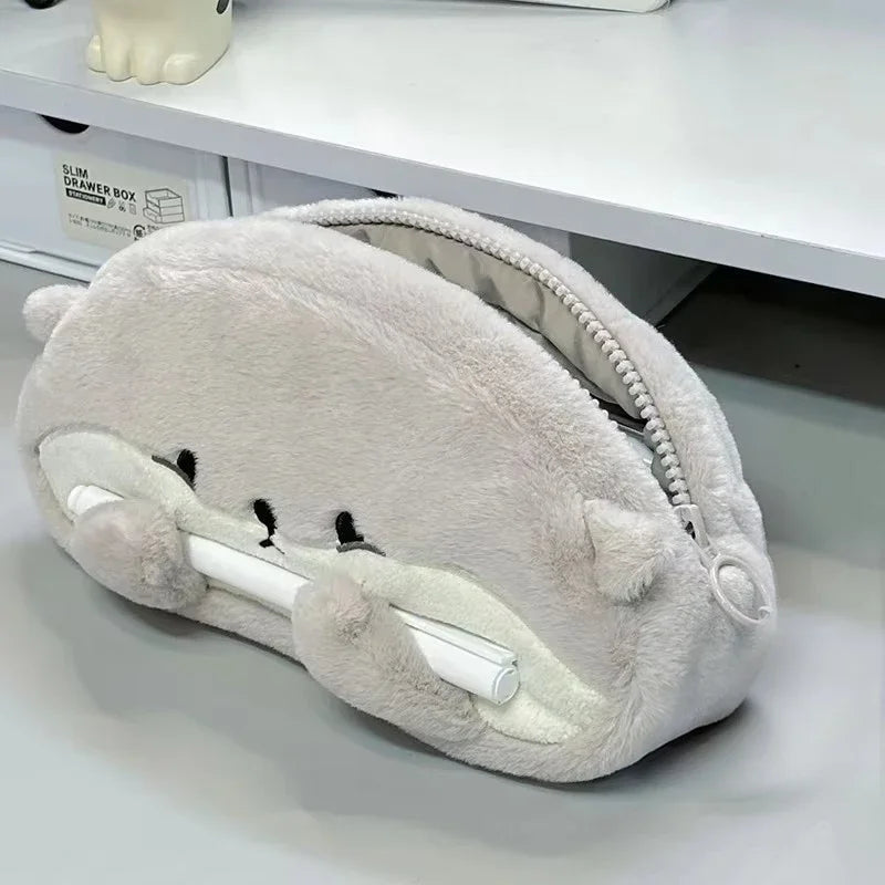 Plush Animal Pencil Case