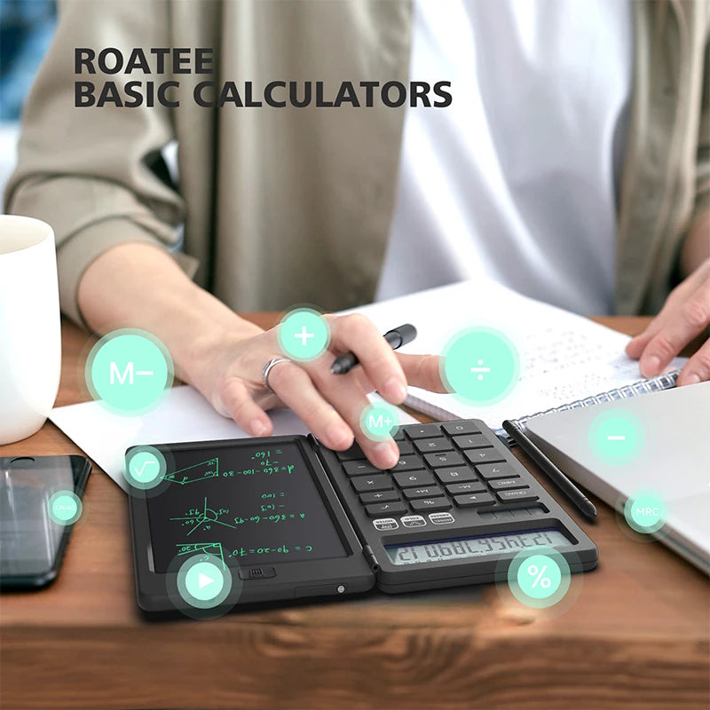 Calculator With Built-In Notepad