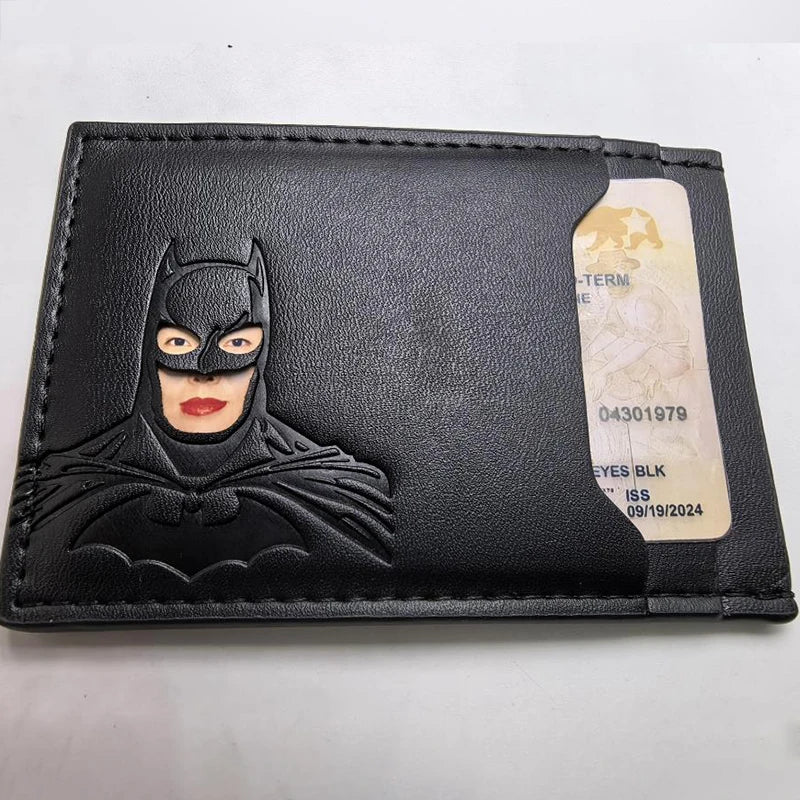 Bat Mask Card Holder Wallet