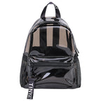 Heavy-Duty Transparent School Backpack