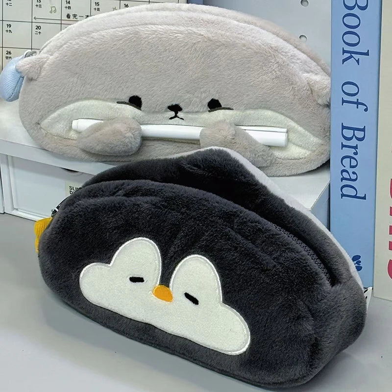 Plush Animal Pencil Case